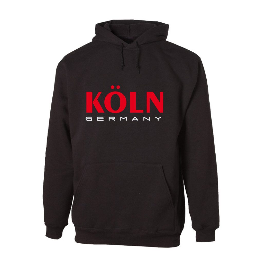 G-graphics Hoodie Köln Germany Unisex Pullover mit einem Motiv für den echten Fan