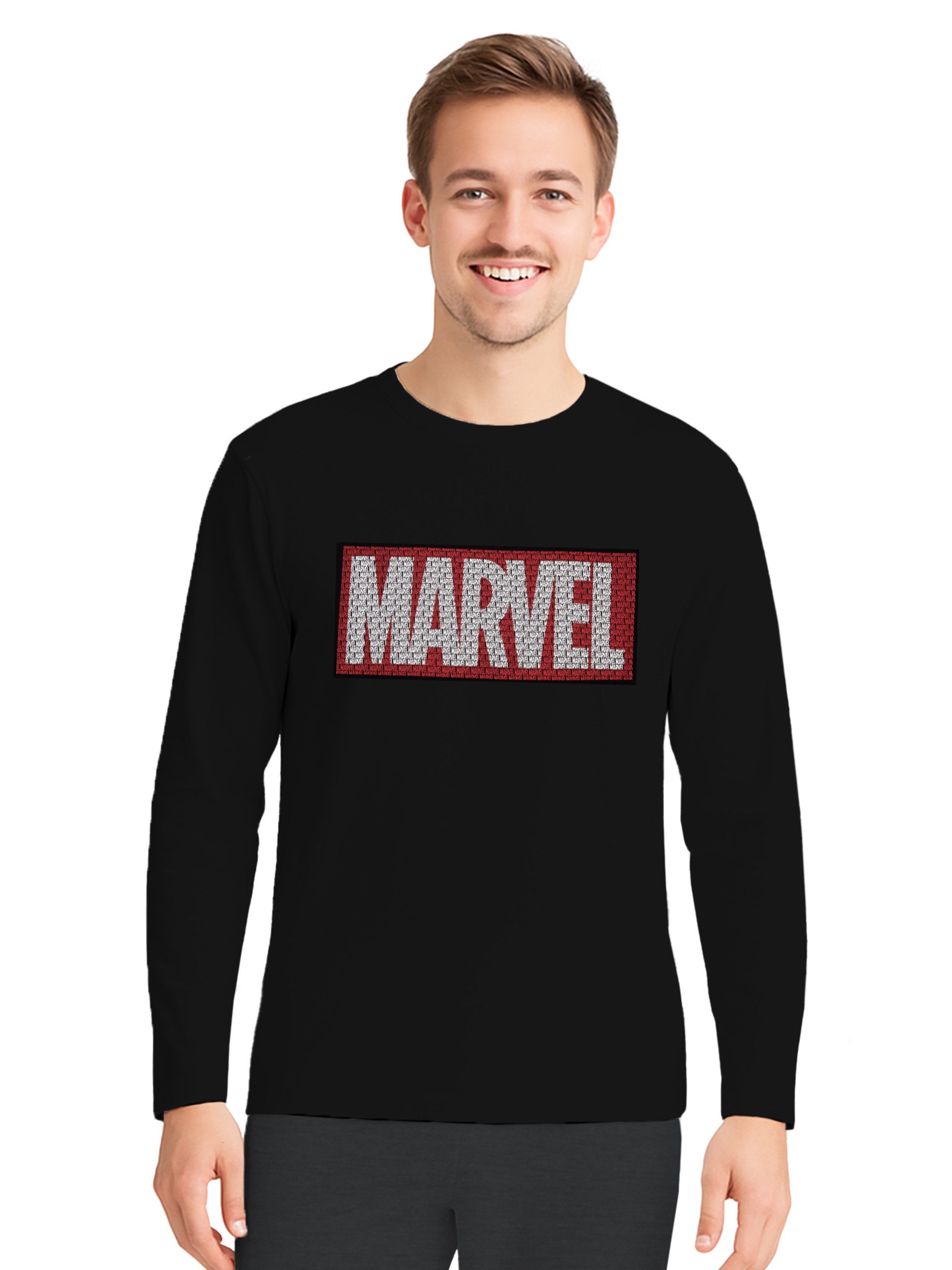 United Labels® Schlafanzug Marvel - Mosaik Logo, Set