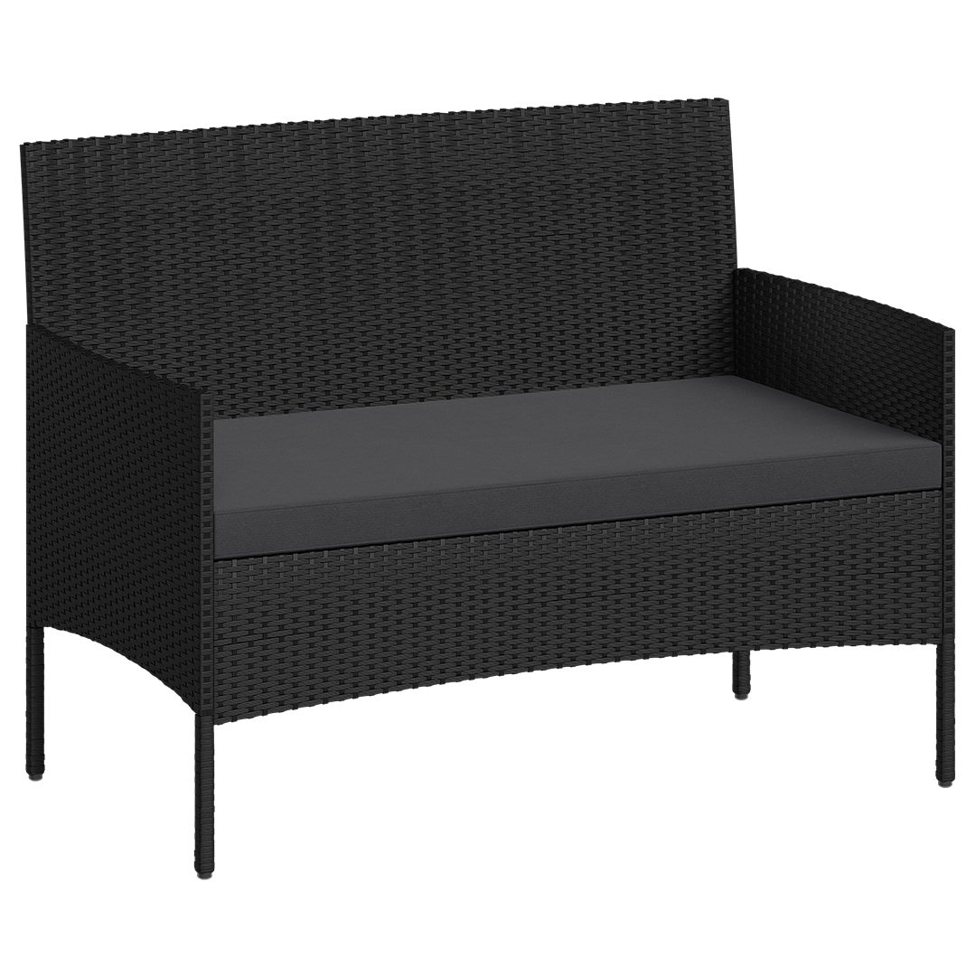 STEELSØN Gartenlounge-Set Thalora, (1x Gartensofa), Polyrattan günstig online kaufen