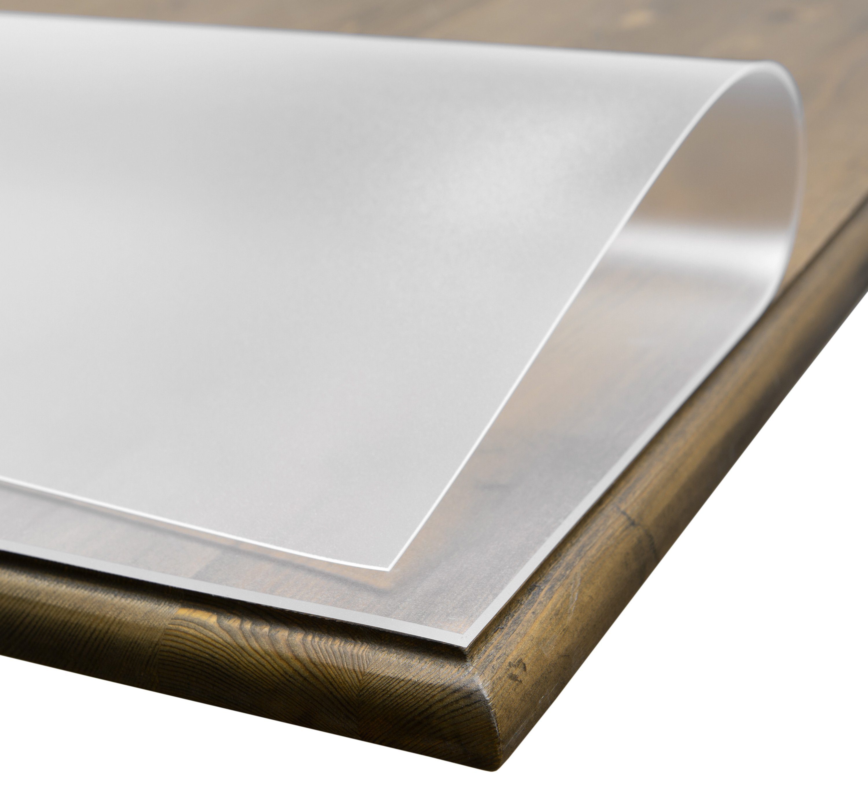 Wolle Ilkadim - Tischfolie Schutzfolie Tischschutz Folie Transparent 1,6  mm, Länge auswählbar