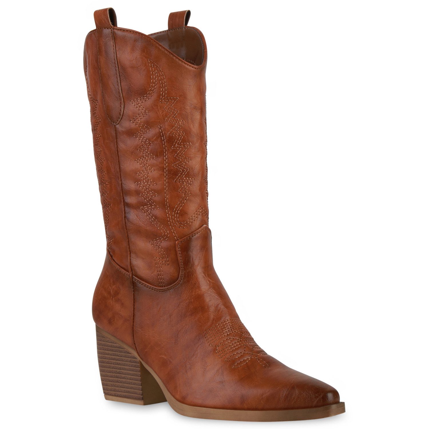 VAN HILL 838384 Cowboystiefel Bequeme Schuhe günstig online kaufen