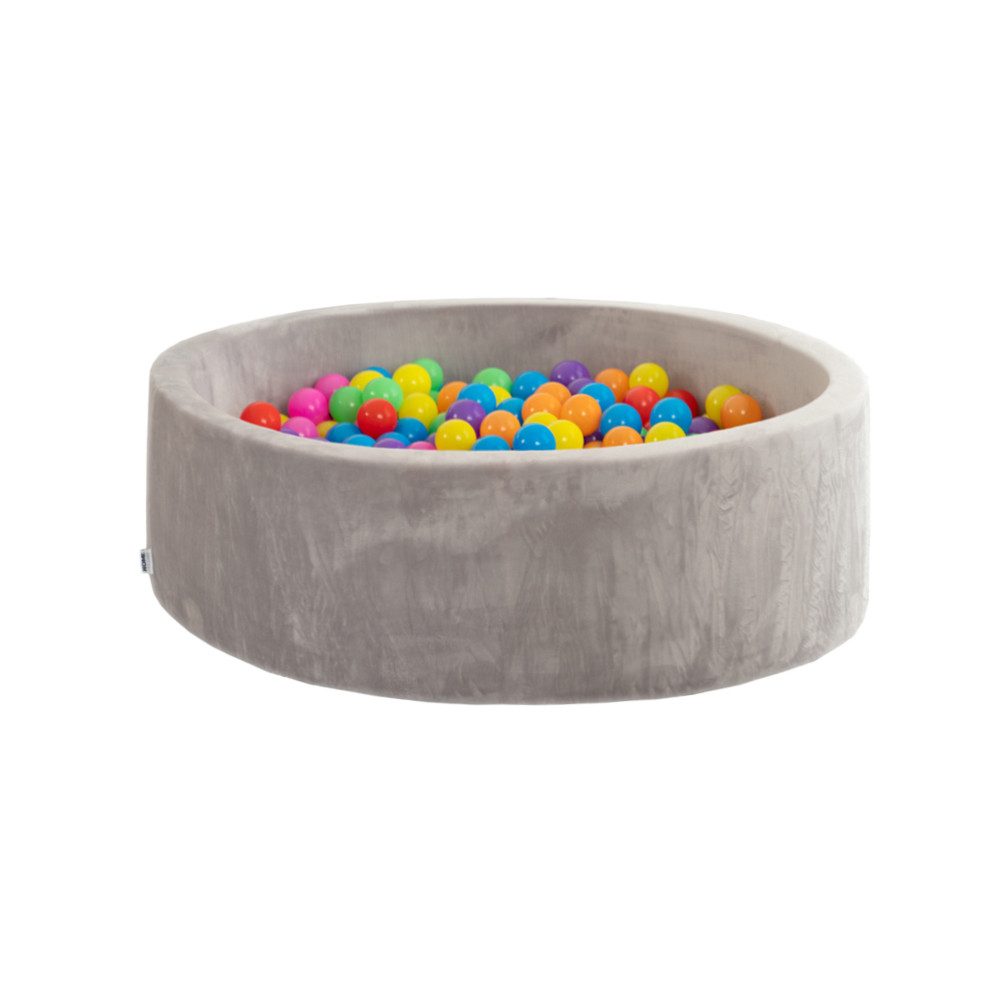 HOME DELUXE Мячиbad-Bälle TWIRL Samt (2-St), Ø 6 cm Мячиpool - wahlweise mit 120 Игровые мячиn