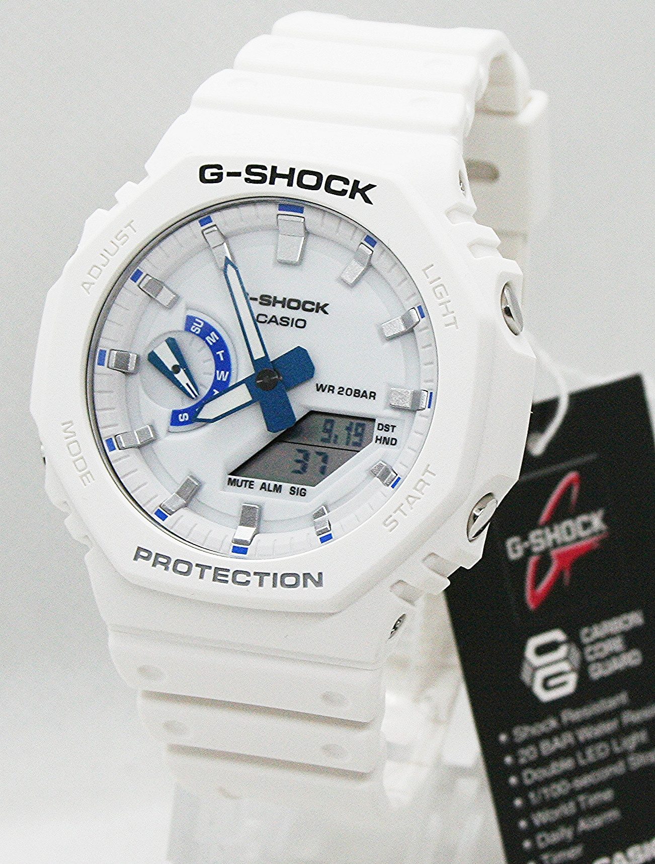 CASIO G-SHOCK Quarzuhr Casio Herrenuhr G Shock GA-2100HDS-7AER, (1-tlg) günstig online kaufen