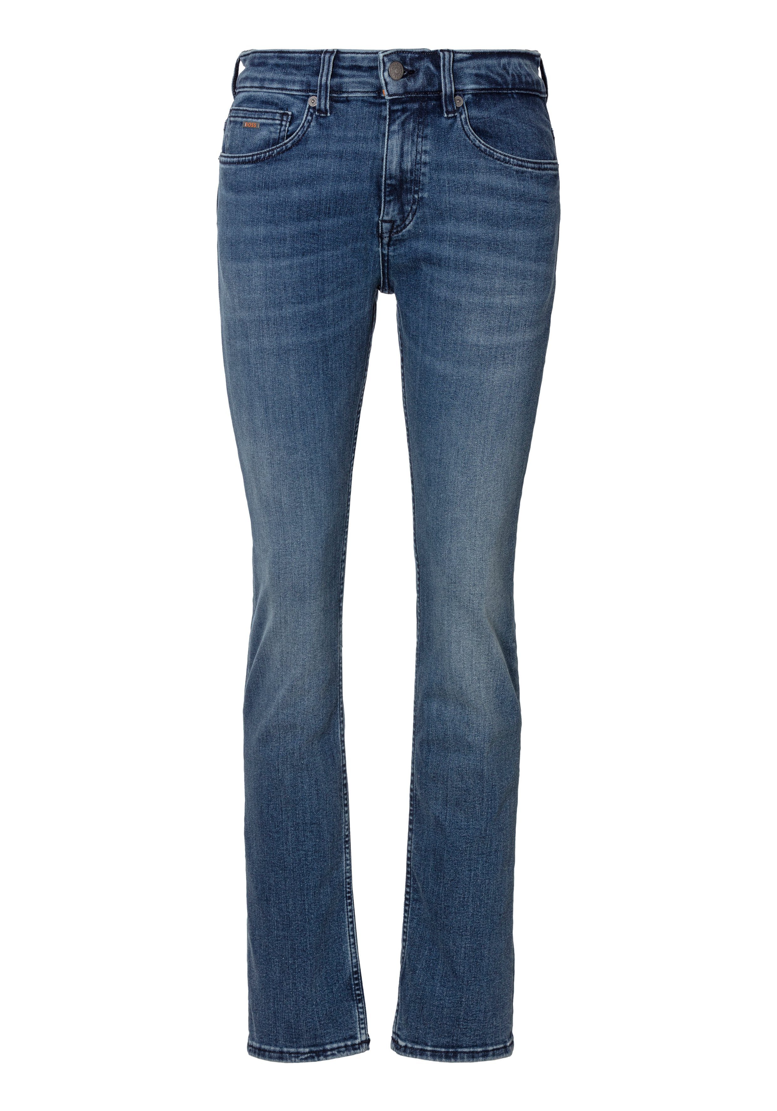 BOSS 5-Pocket-Style ORANGE im Delaware Slim-fit-Jeans BC-P