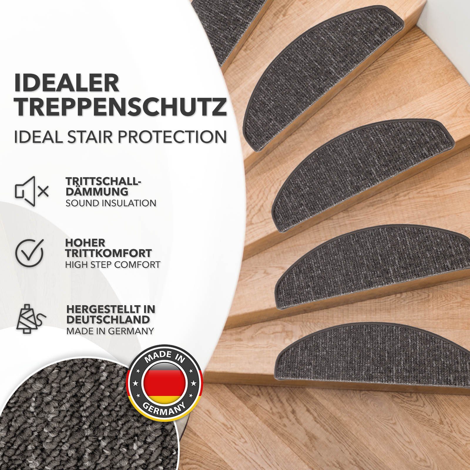 Karat Stufenmatte Alto, Halbrund oder Rechteckig, Halbrund, strapazierfähig günstig online kaufen