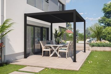 empasa Pergola, Pergola 3x4 m alu Terrassenüberdachung freistehend terrassendach