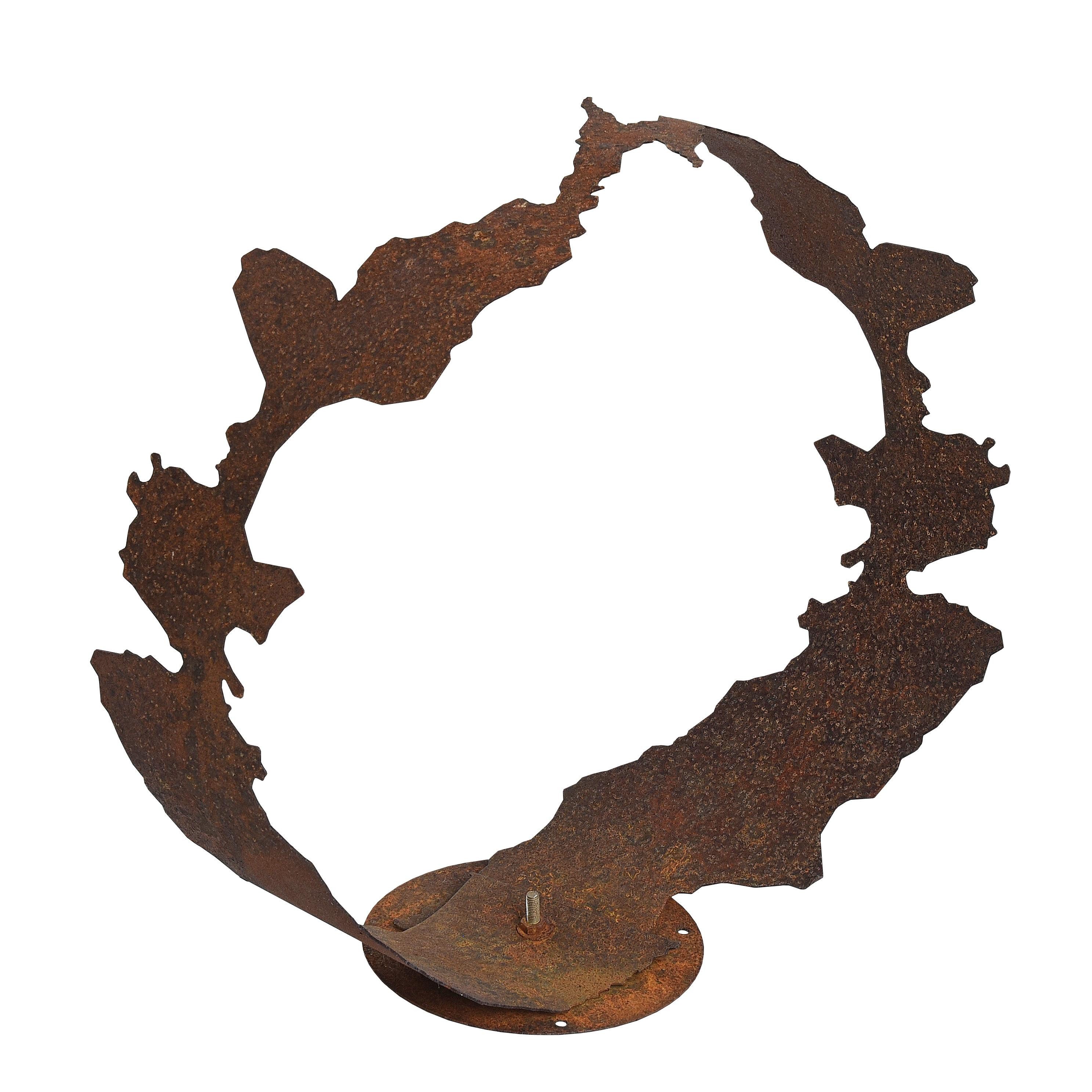ESTEXO Gartenfigur Gartenskulptur Edelrost Gartendeko 48 cm Rost Dekofigur Dekoration S