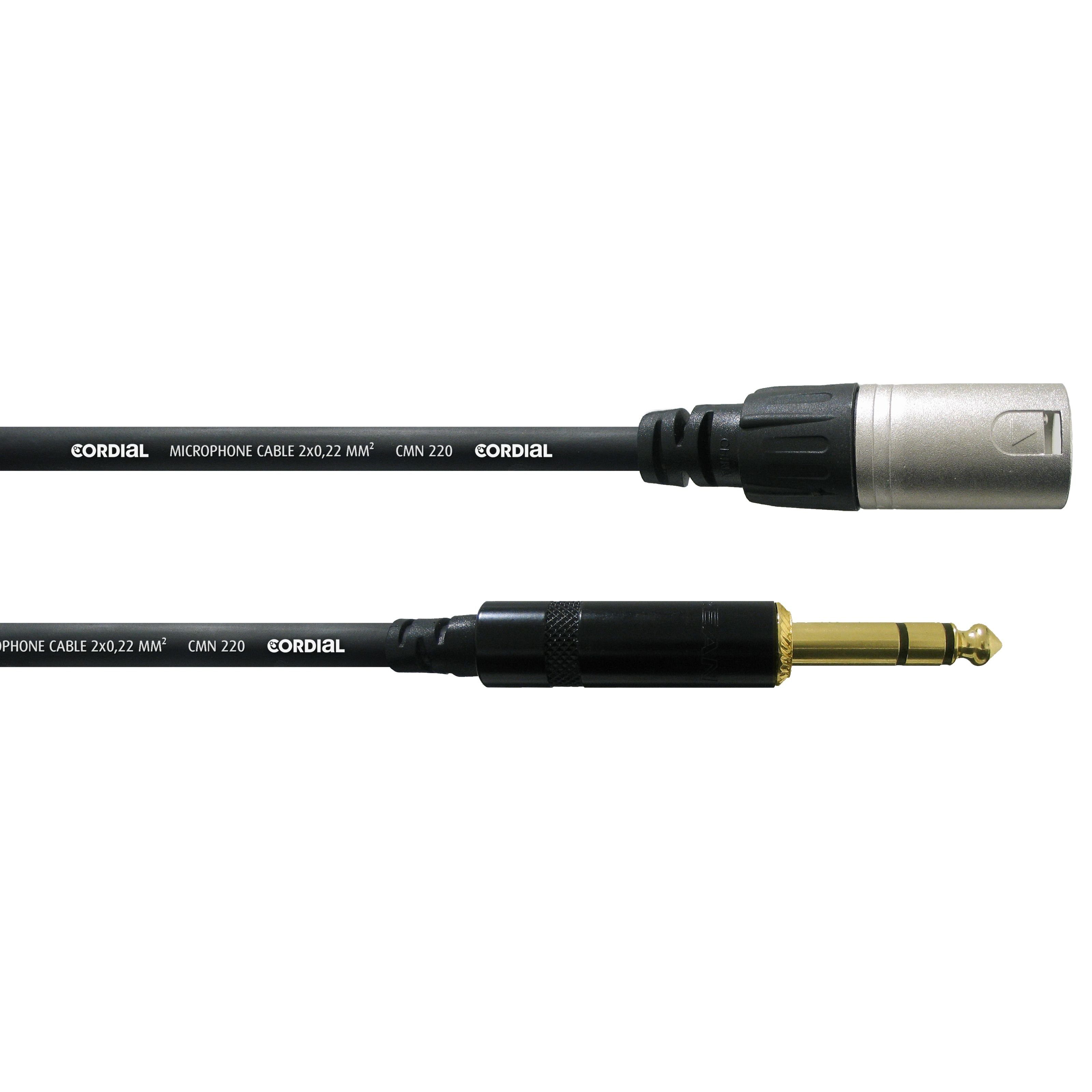 Cordial Audio-Kabel, CFM 3 MV Mikrofonkabel 3 m - Mikrofonkabel