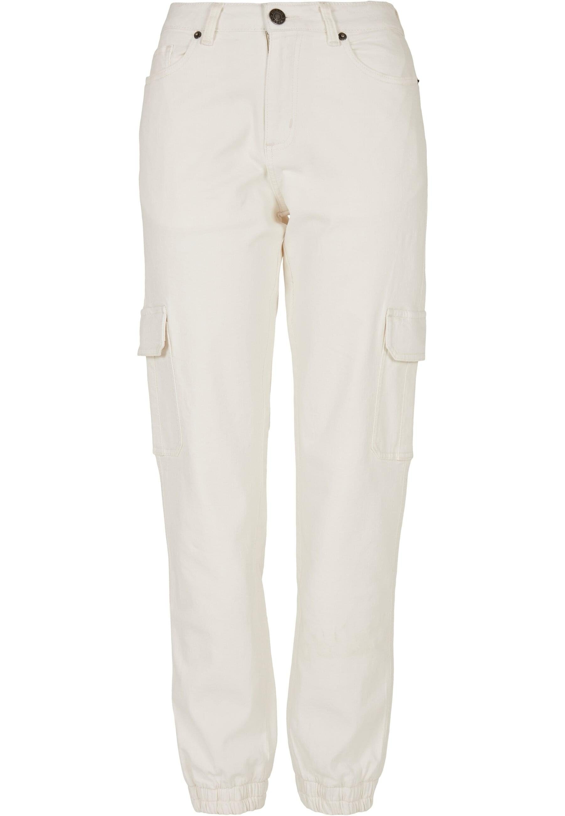 URBAN CLASSICS Stoffhose Urban Classics Damen Ladies Organic Stretch Denim günstig online kaufen