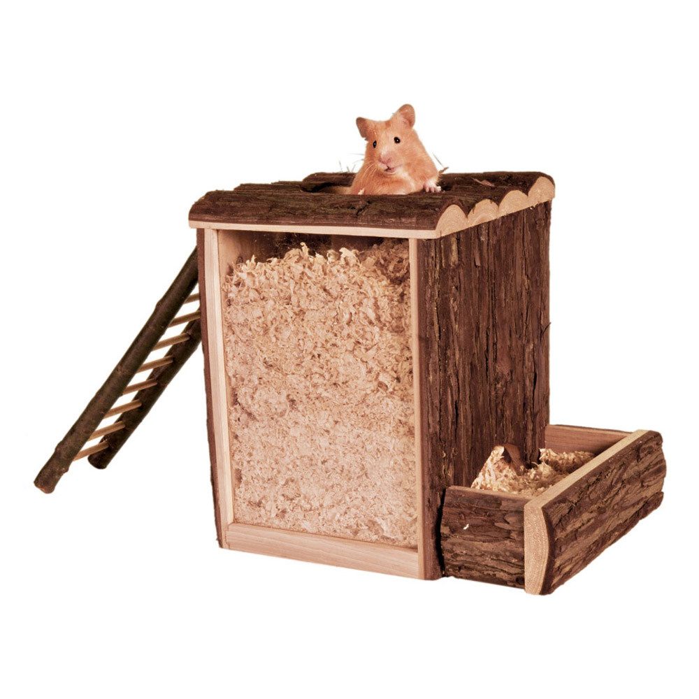 TRIXIE Nagerhaus Natural Living Spiel- und Buddelturm