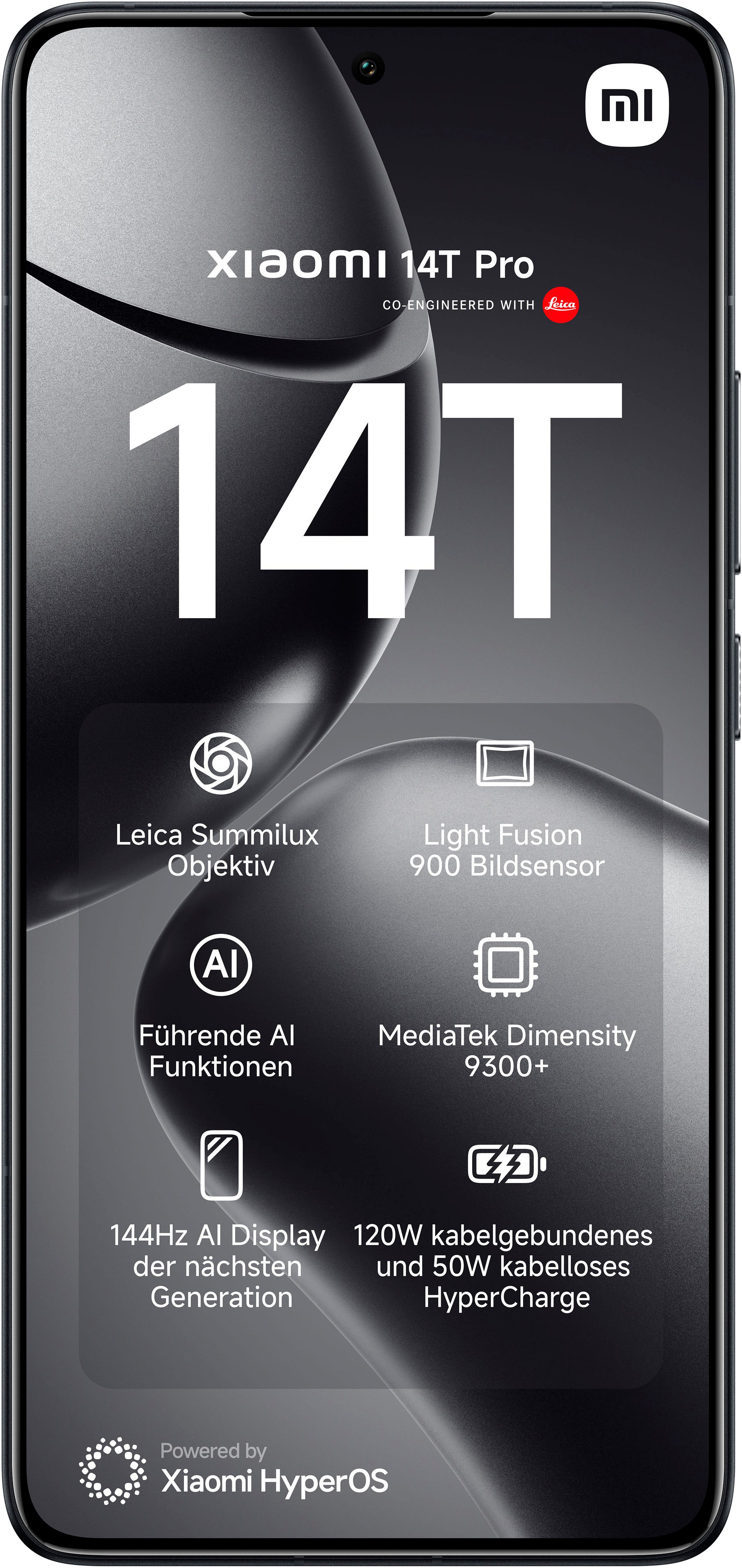 Xiaomi Xiaomi 14T Pro 512GB Smartphone (16,94 cm/6,67 Zoll, 512 GB Speicherplatz, 50 MP Kamera)