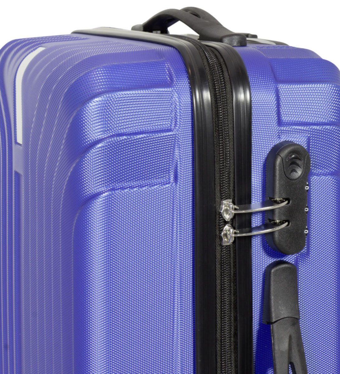 Warenhandel König Hartschalen-Trolley Palma, 4 Rollen, aufrecht rollbar