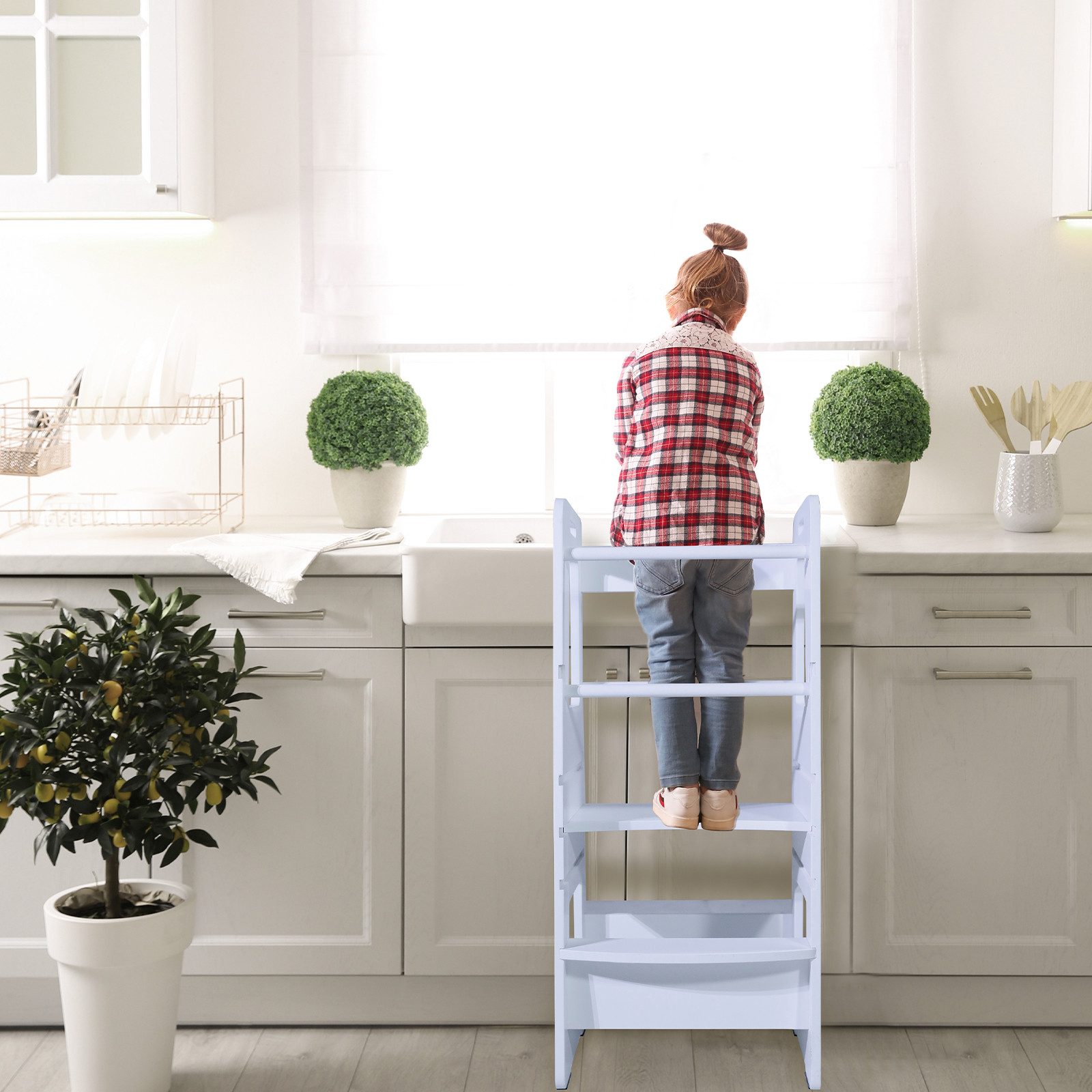 CCLIFE Stehhilfe CCLIFE Lernturm Kinderstuhl Learning günstig online kaufen