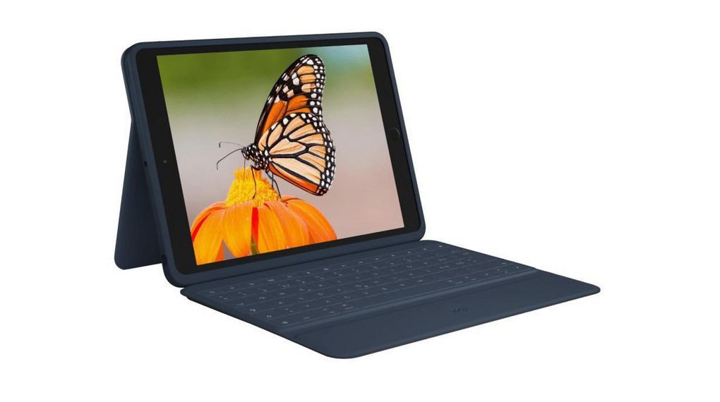 Logitech Rugged Folio iPad 7, 8, 9 Gen. iPad 10.2 Italienisch QWERTY 920-010102 iPad-Tastatur