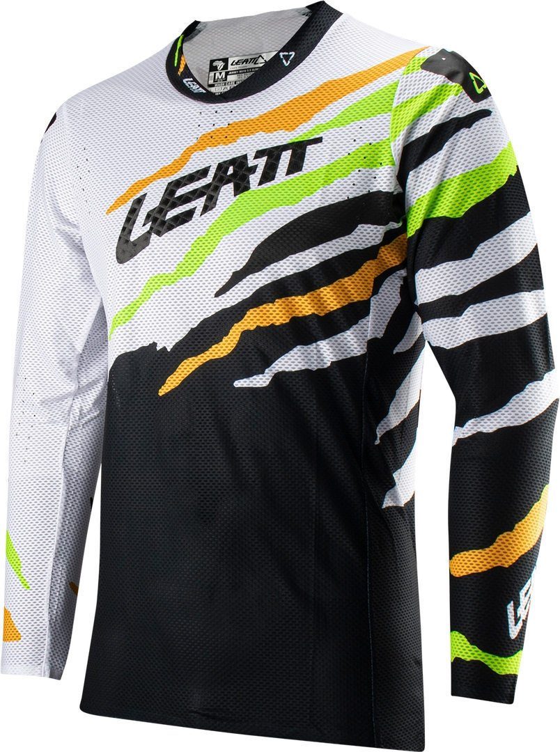 Leatt Motocross-Shirt 5.5 UltraWeld Tiger Motocross Jersey dehnbar