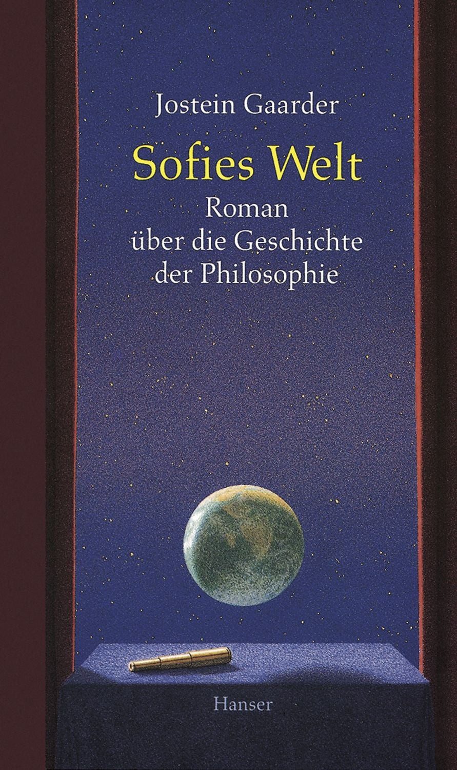 Jugendbuch Sofies Welt Roman über die Geschichte der Philosophie. Ausgezeichnet m Jostein Gaarder
