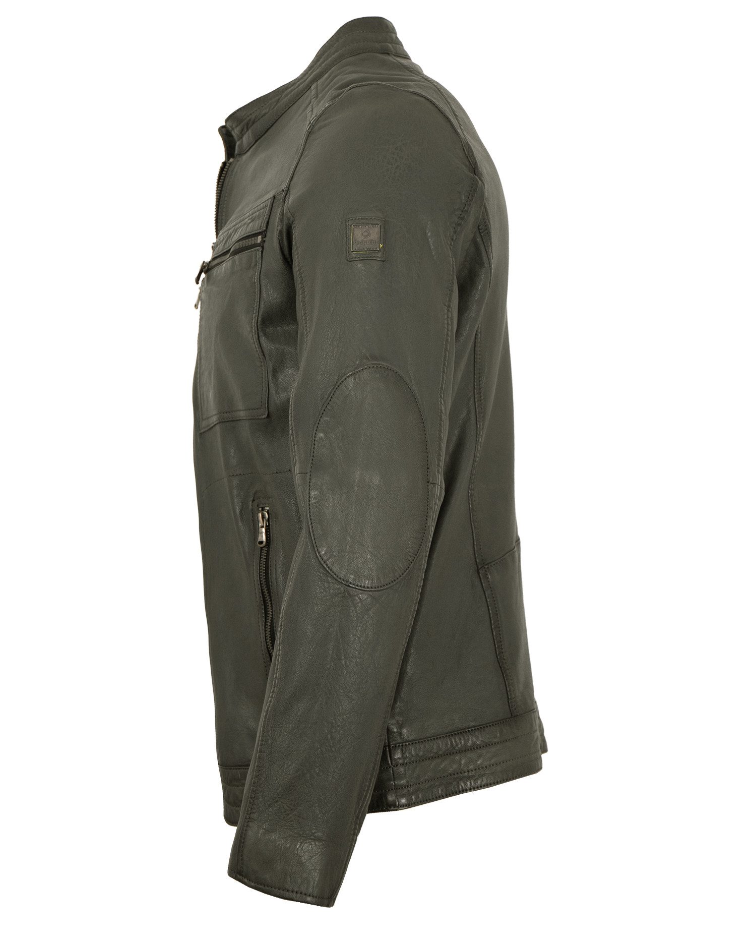 Redpoint Lederjacke Kingdom/M Redpoint - Herren Lederjacke Lammnappa grau-g günstig online kaufen