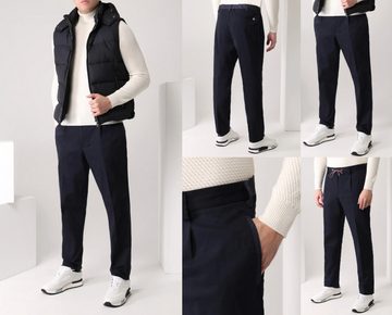 MONCLER Loungepants MONCLER Hose Tunnelzug Jogger Pleated Twill Trousers Garbadine Navy 48