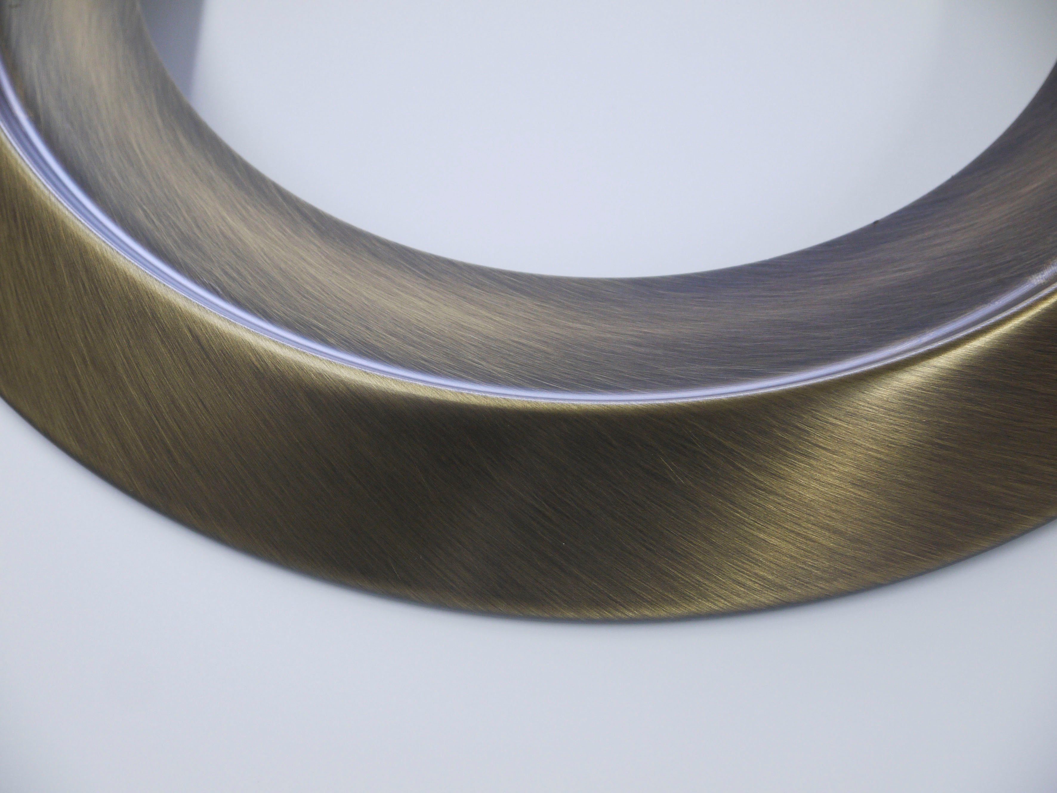 niermann Deckenleuchte Opal matt, Dekorring Altmessing, ohne Leuchtmittel günstig online kaufen