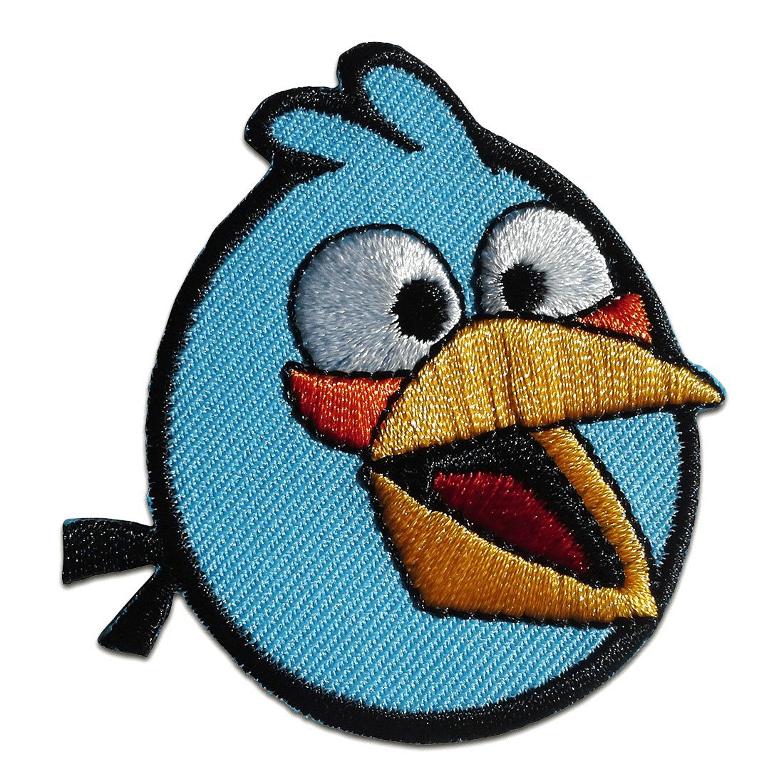 Catch the Patch Aufnäher Bügelbild, Aufbügler, Applikationen, Patches, Flicken, zum aufbügeln, Polyester, Angry Birds Comic Kinder - Größe: 5,8 x 5,6 cm