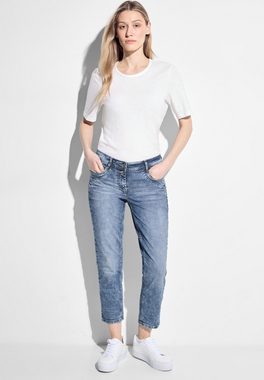 Cecil 7/8-Jeans in hellblauer Waschung