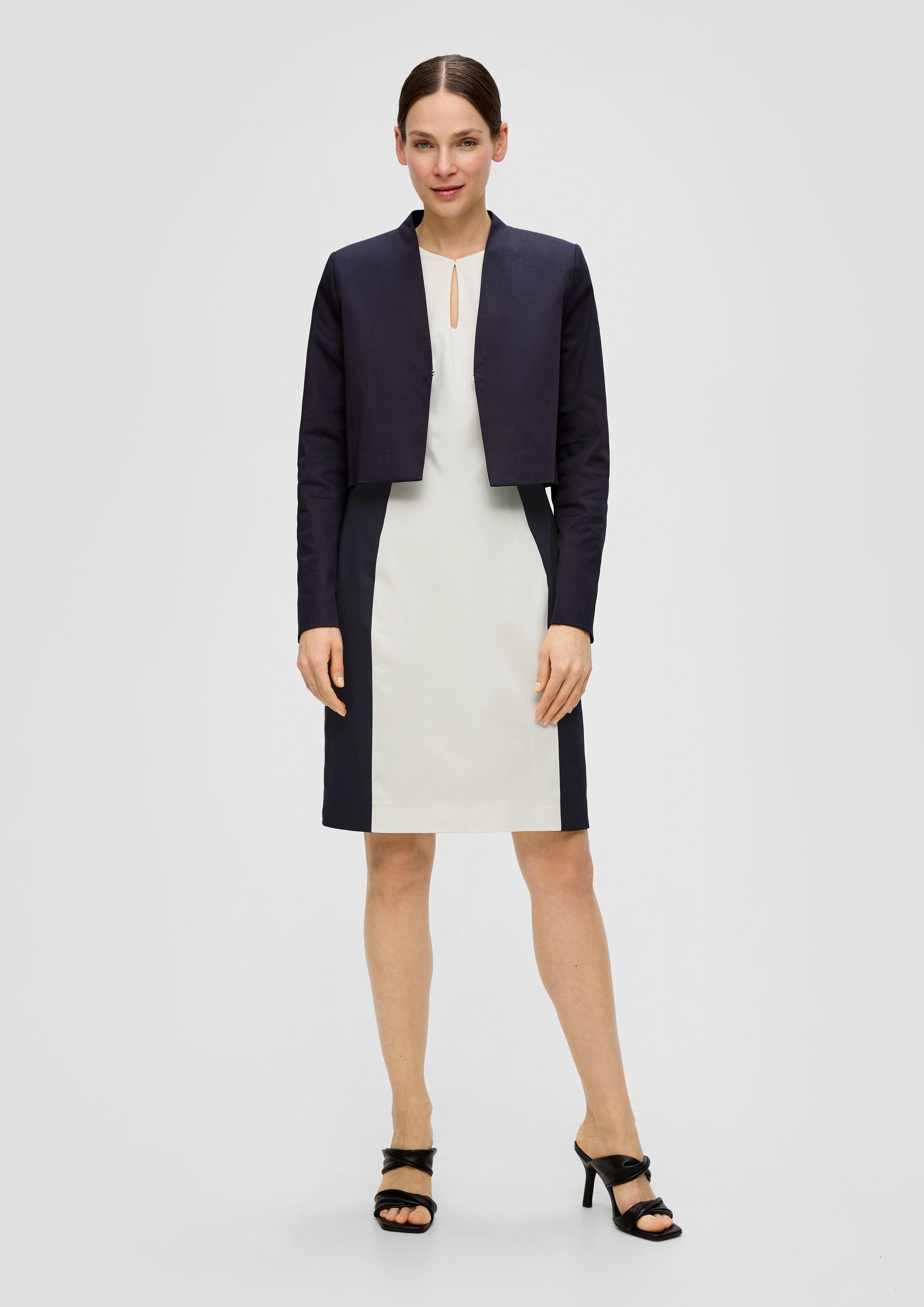 s.Oliver BLACK LABEL Minikleid Etuikleid aus günstig online kaufen