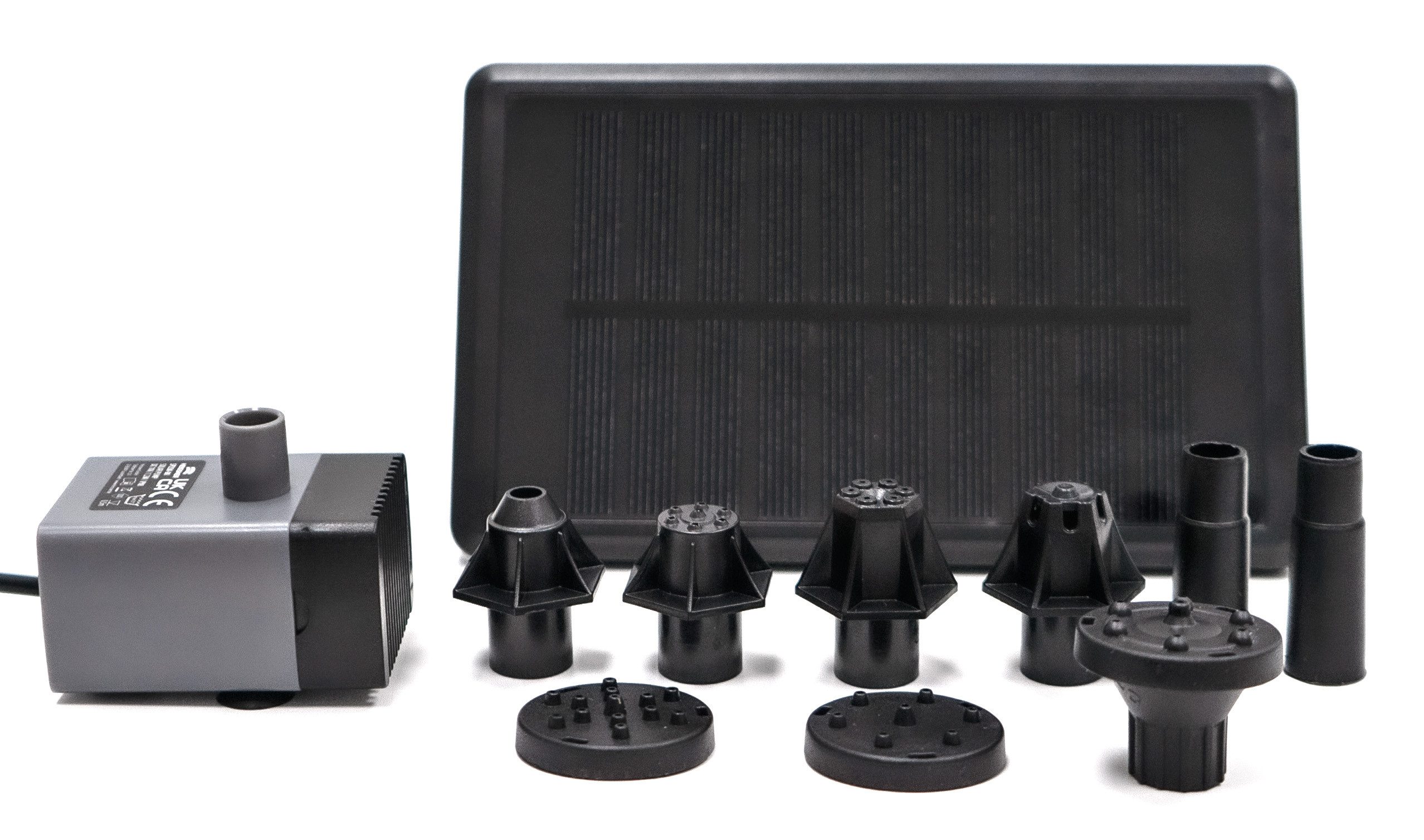 Heissner Springbrunnenpumpe Heissner SOLAR Wasserspielpumpen-Set 150 l/h