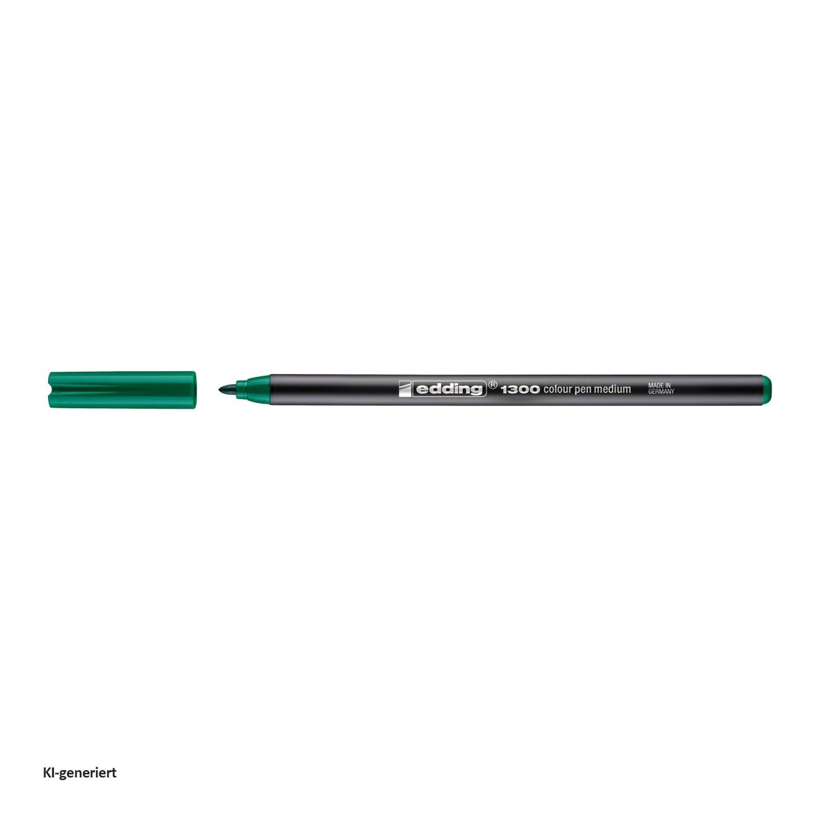 edding Permanentmarker Fasermaler Rundspitze 2 mm edding 1300, (Stück, 1-tlg., 1 Fasermaler edding 1300), Filzstift Farbstift