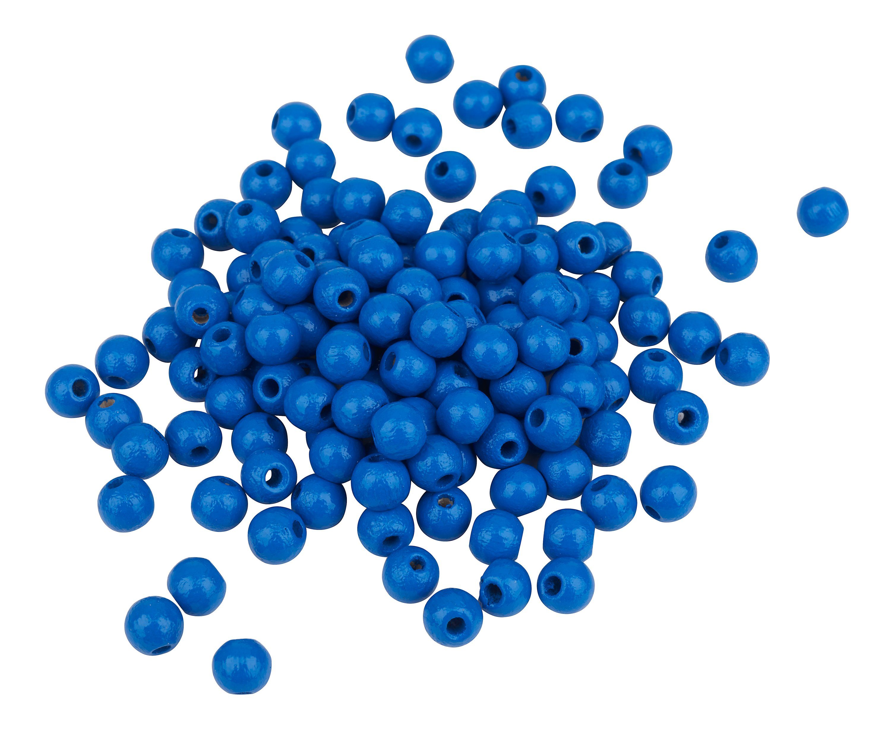 Knorr Prandell Bastelperlen, (125-tlg), Ø 6 mm, 125 Stück