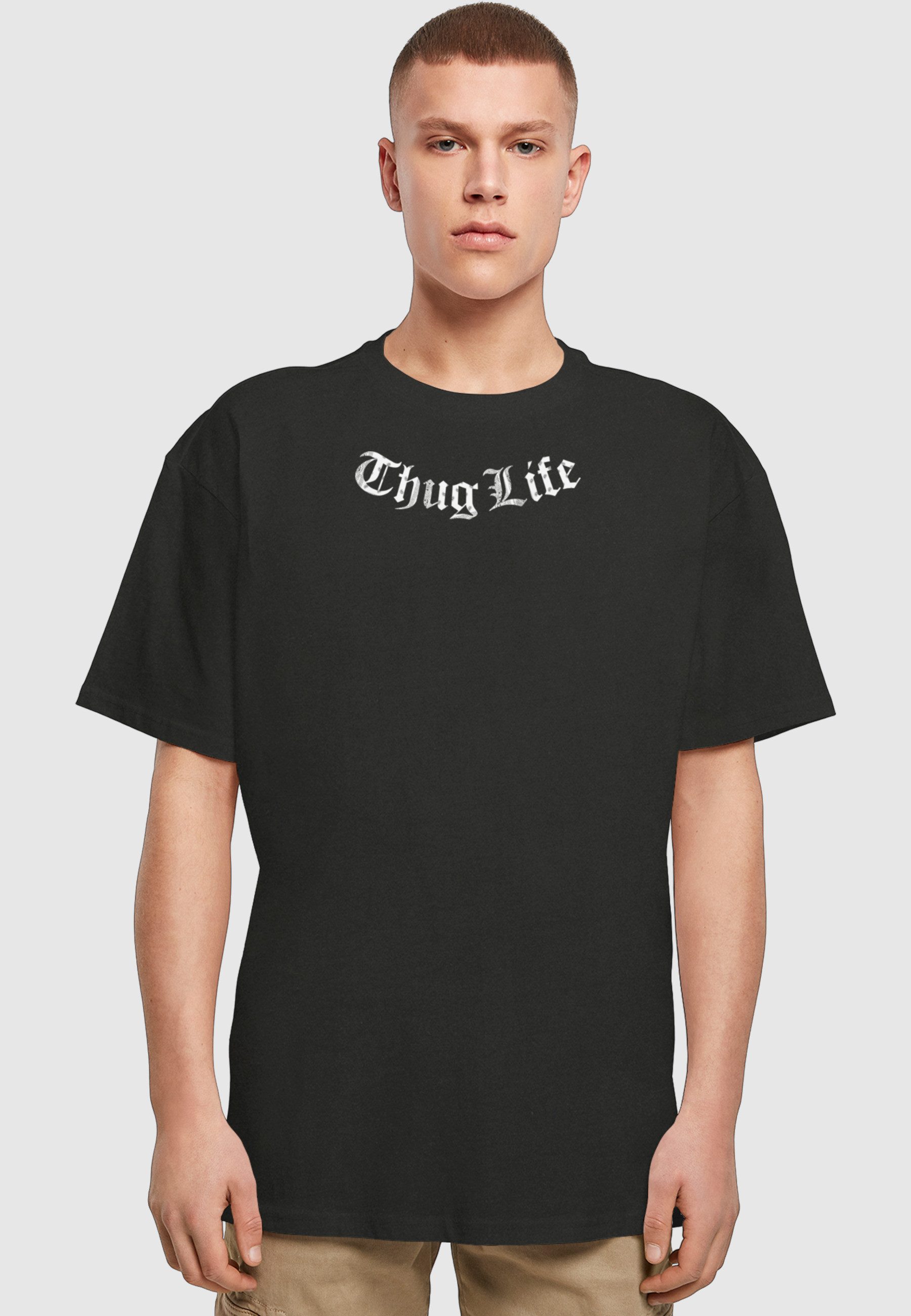 Thug Life T-Shirt Thug Life Herren TLTS211M BandanaLogo T-Shirt (1-tlg)
