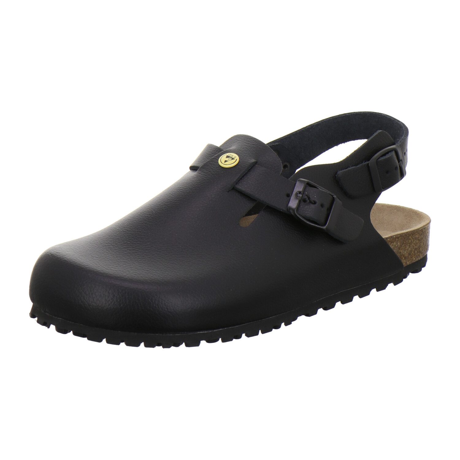 AFS-Schuhe 3194023 ESD-Clogs Pantolette für Herren mit Fußbett, bequeme Berufsschuhe aus Leder