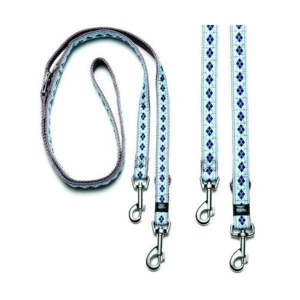 Karlie Hundeleine Karlie Art Joy Plus Führleine RHOMBUS - Blau Länge x Breite: 200cm x