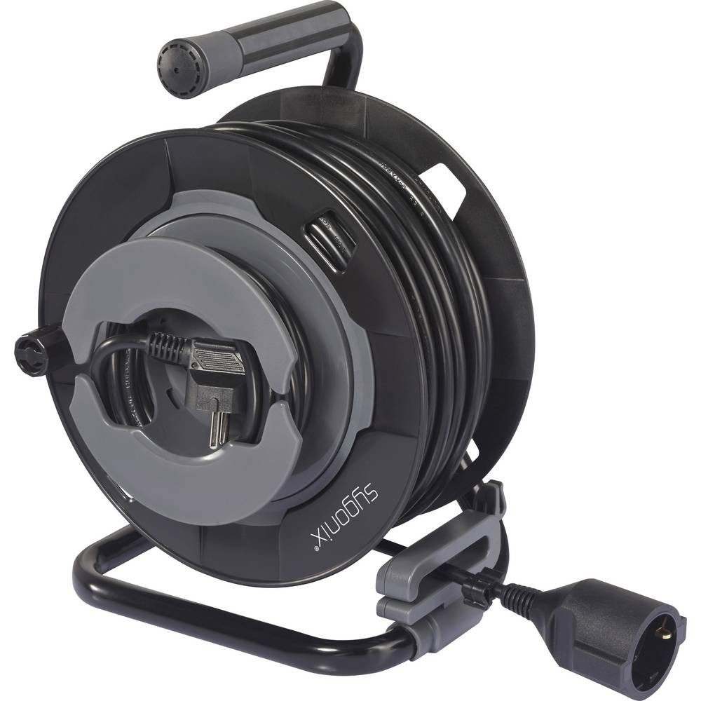 Sygonix Kabeltrommel, 27+3 m, 3000 W günstig online kaufen