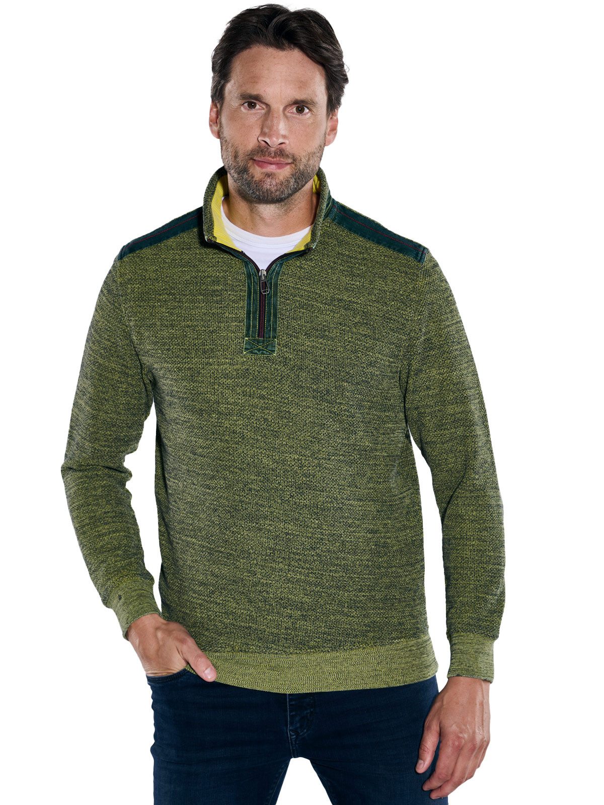 Engbers Sweatshirt Herren Sweatshirt regular, Hellgruen