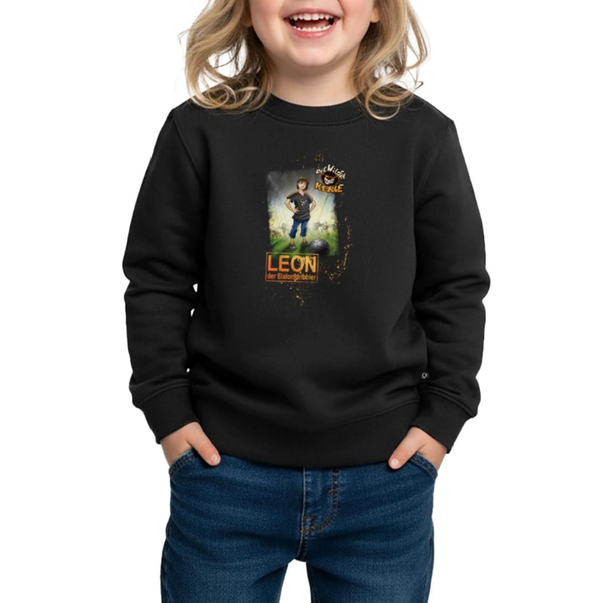 Spreadshirt Sweatshirt Die Wilden Kerle Leon Kinder/Teenager Premium Pullover (1-tlg)