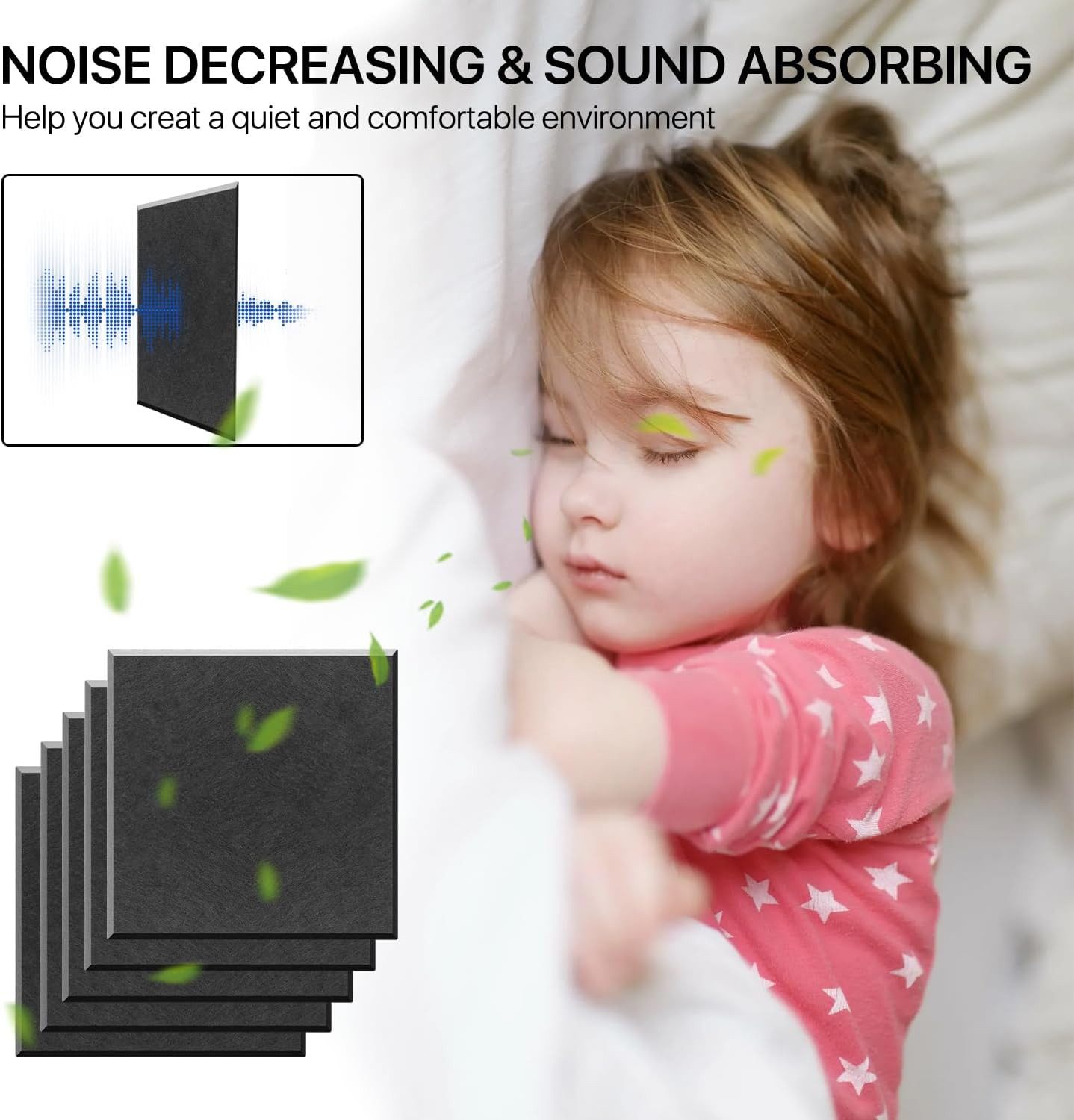 DOPWii Akustikplatte 12 Stück Akustikplatten Selbstklebend, günstig online kaufen