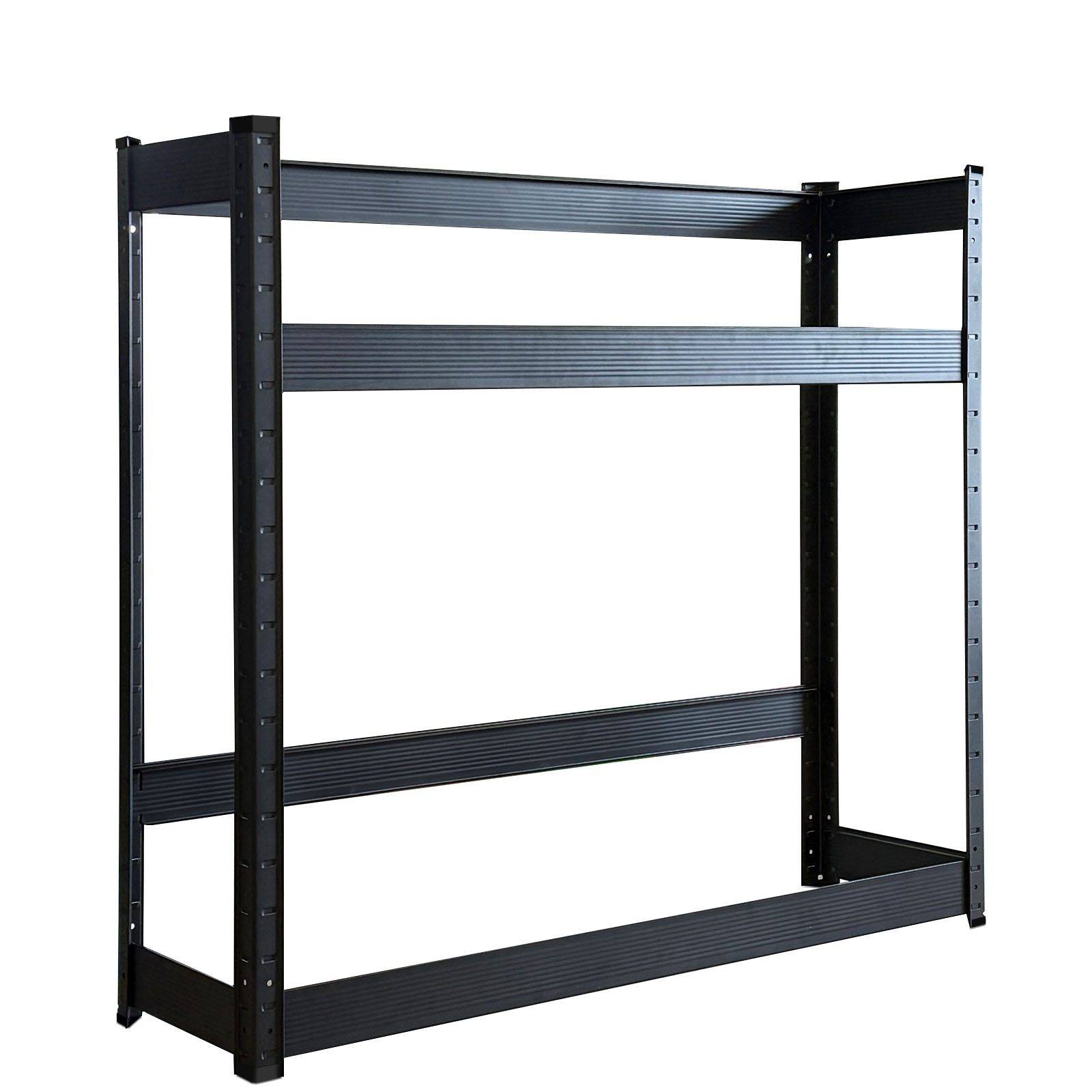 Kubus Standregal Bottleo, Getränkekistenregal mit Pulverbeschichtung für 3 bis 9 Kisten, Kisten lassen sich mühelos einsetzen und entnehmen