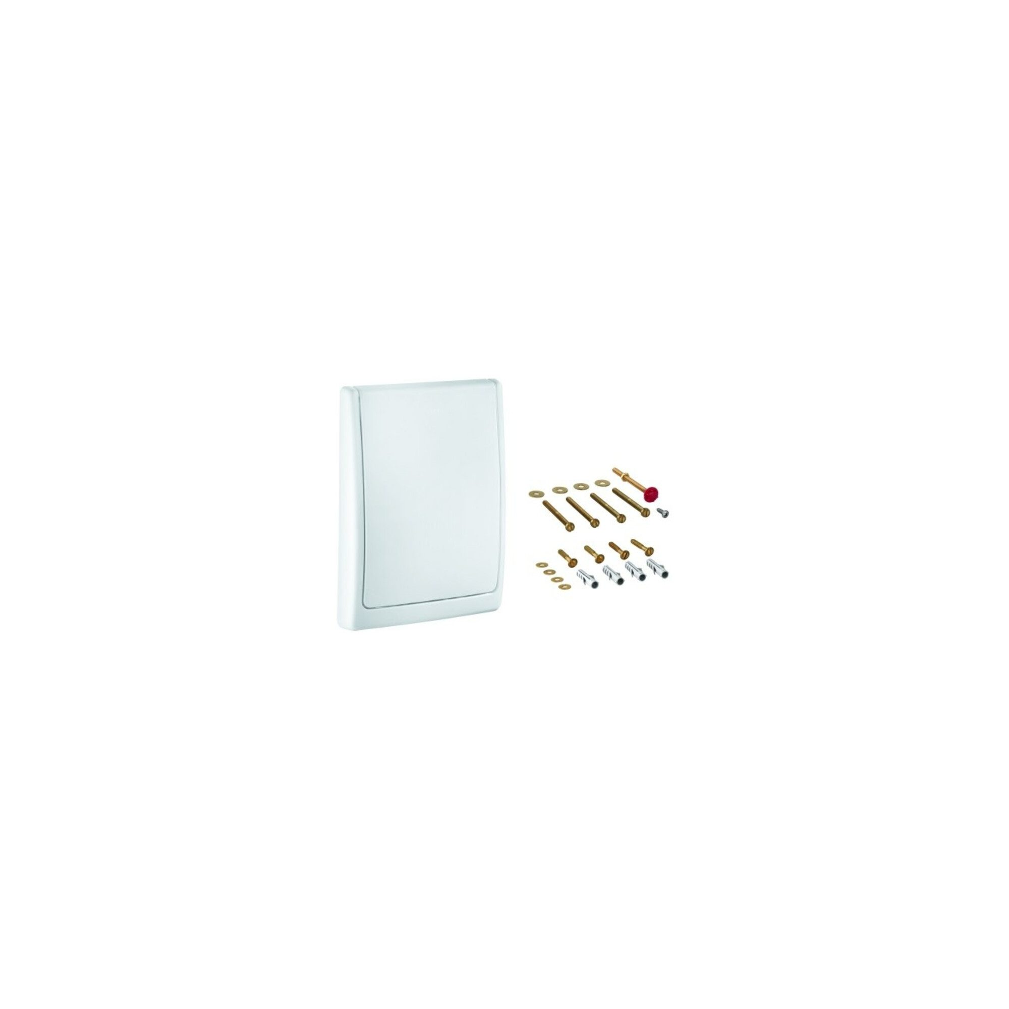 Grohe Abdeckplatte Grohe Abdeckplatte 43179 komplett für WC-Druckspüler Wandeinbau alpinw