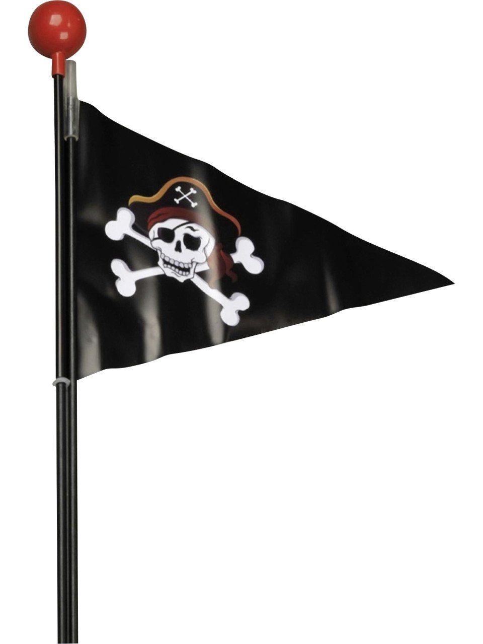 fischer Fahrradkorb Fischer Kinderwimpel Pirat 2-teilig