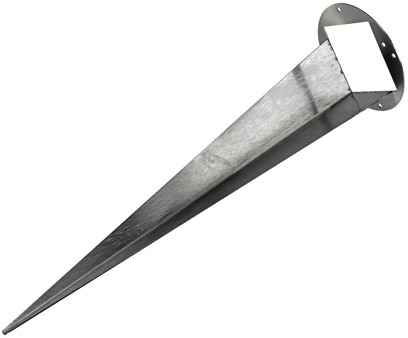 ChiliTec Gartensteckdose Erdspieß Bodenhalterung 39cm lang - für Steckdosensäule ChiliTec #2344