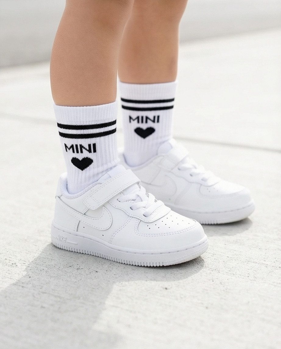 DAILYSOCKS Tennissocken MINI aus atmungsaktiver Biobaumwolle (1-Paar)