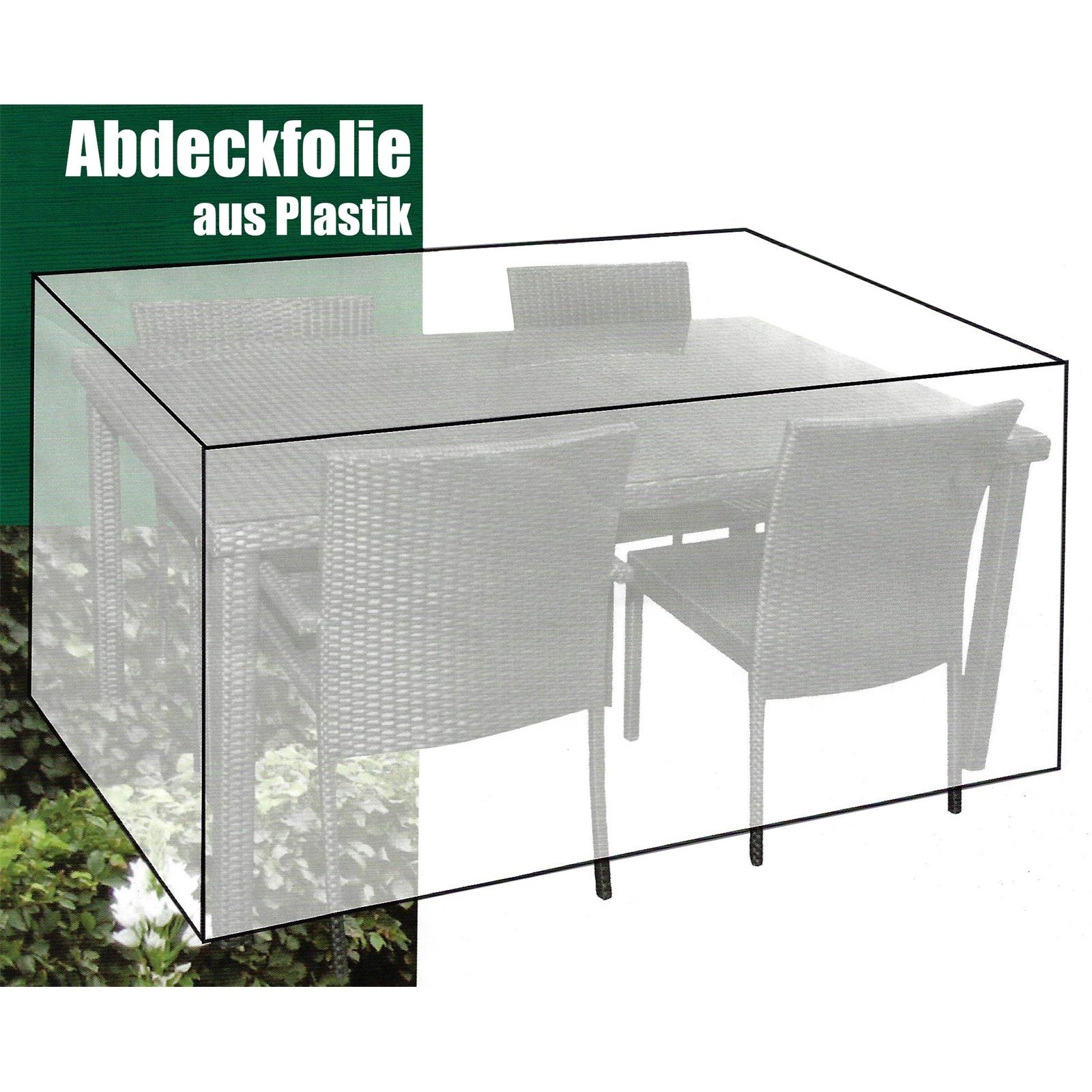 HTILiving Abdeckhaube Abdeckhaube Gartenmöbel, Wetterschutz für