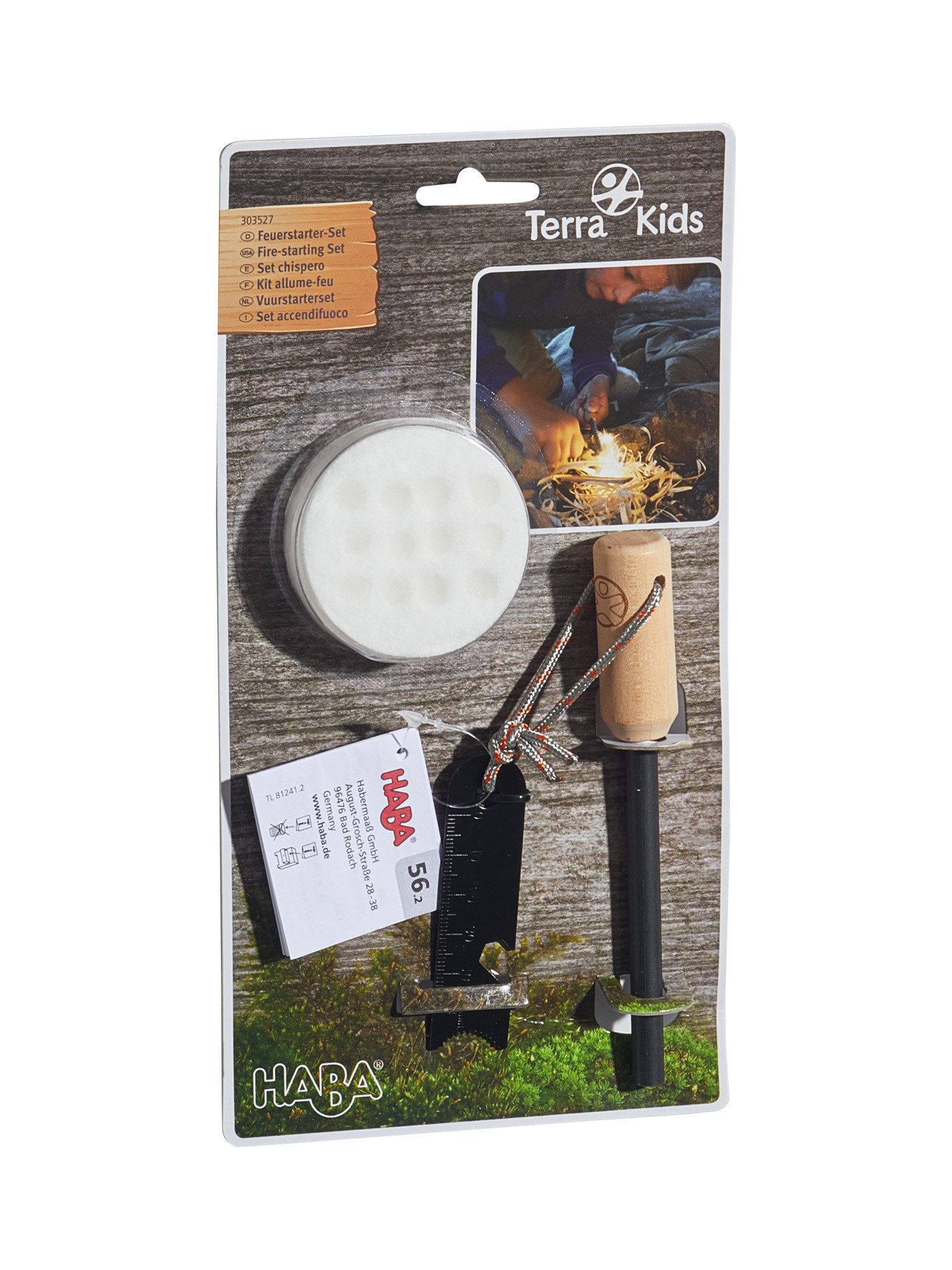 Haba Outdoor-Spielzeug Terra Kids Feuerstarter-Set, unisex neutral günstig online kaufen