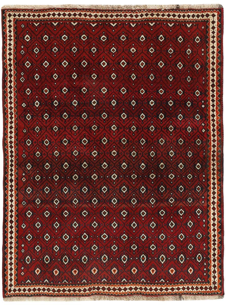Orientteppich Ghashghai 107x143 Handgeknüpfter rechteckig, Höhe: / 12 Orientteppich mm Trading, Perserteppich, Nain