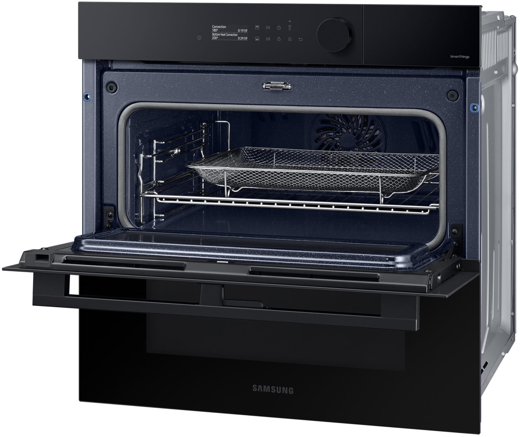 Samsung Pyrolyse Backofen Serie 5 NV7B5775XDK, mit 1-fach-Teleskopauszug, Pyrolyse-Selbstreinigung, Dual Cook Flex – Ein Ofen. Zwei Garräume. Flexible Tür. – Bild 5 von 5