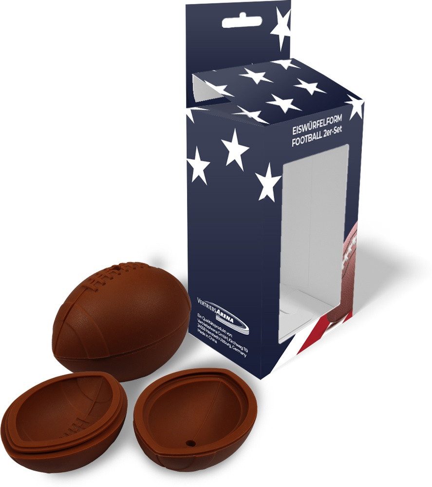 NFL Shield Eiswürfelform Eiswürfelform Football 2er Set