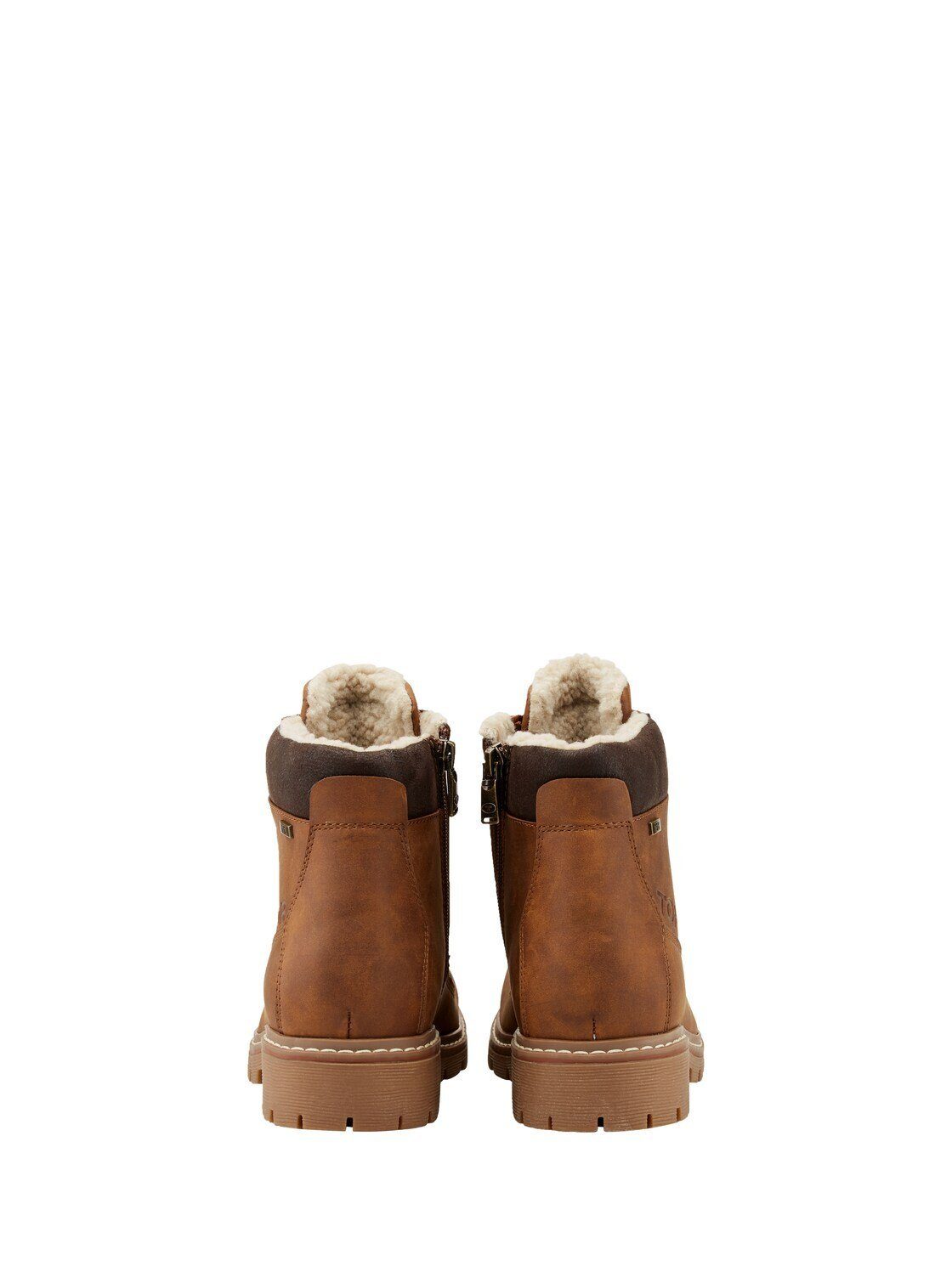 TOM TAILOR Shoes Licence Schnürstiefel (1-tlg) Gefütterte Stiefel