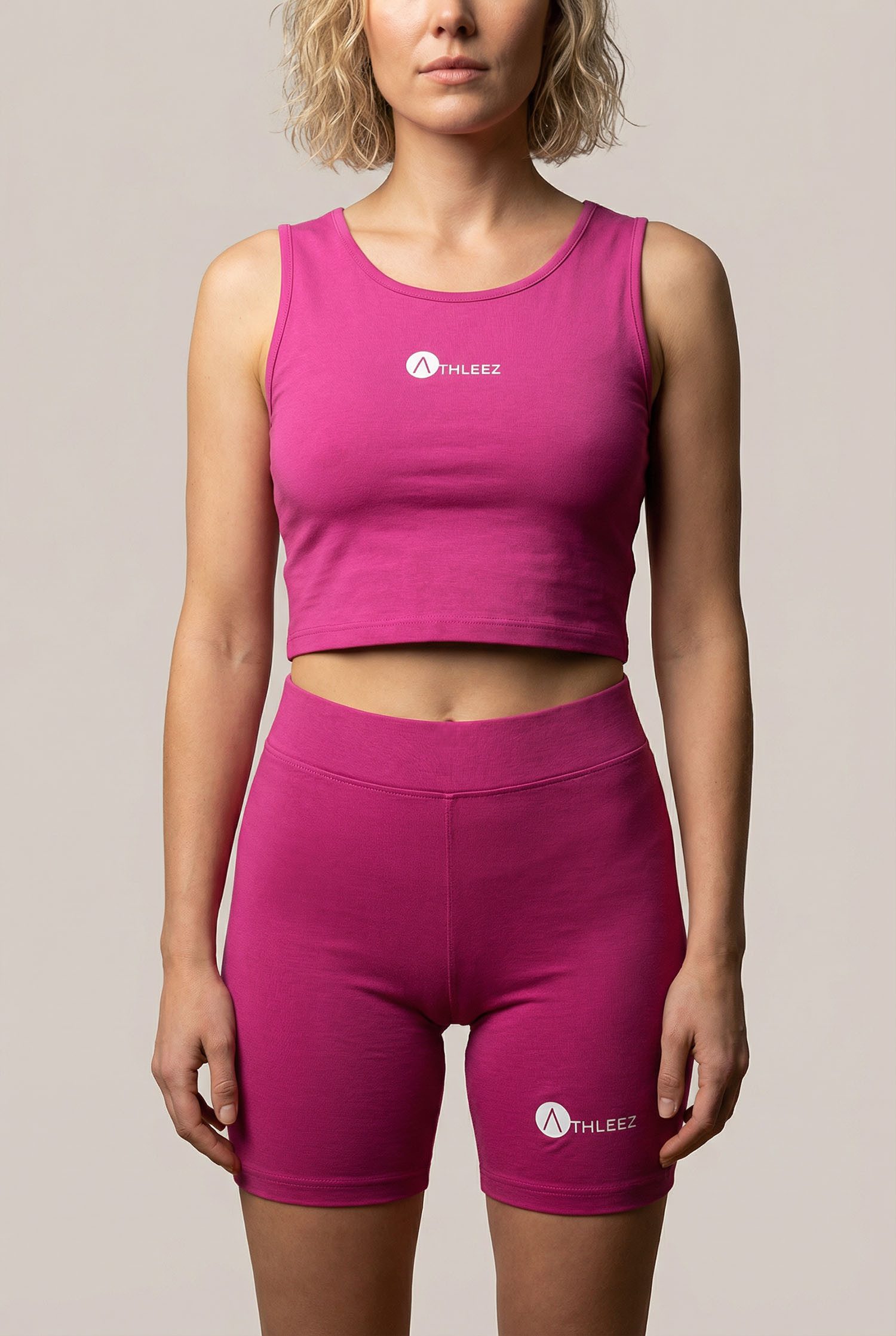 THE FACE OF ELEMENTS® Yogatop Yogatop LYO.Pulse – Atmungsaktiv Crop Top aus Naturfaser