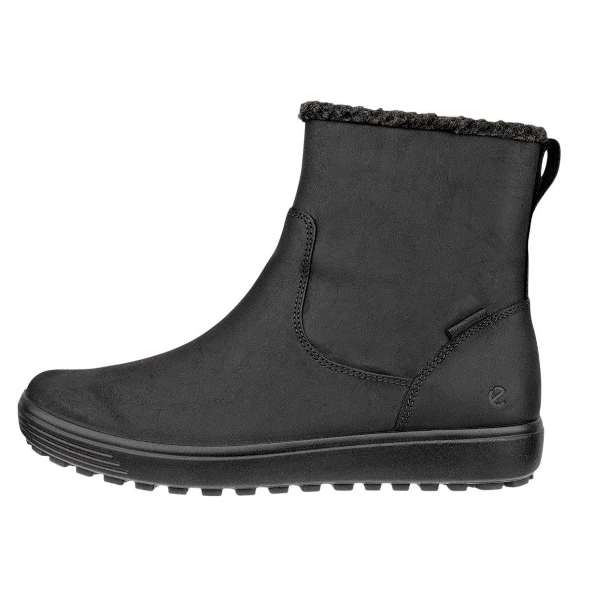 Ecco Soft 7 Tred Warm (Nubukleder) schwarz Damen Winterstiefel günstig online kaufen