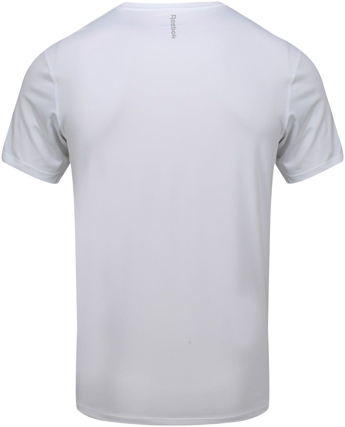 Reebok Unterhemd "Clancy" (2er Pack) Kurzarm, mit Logo, basic, atmungsaktiv, bequem, Rundhalsausschnitt
